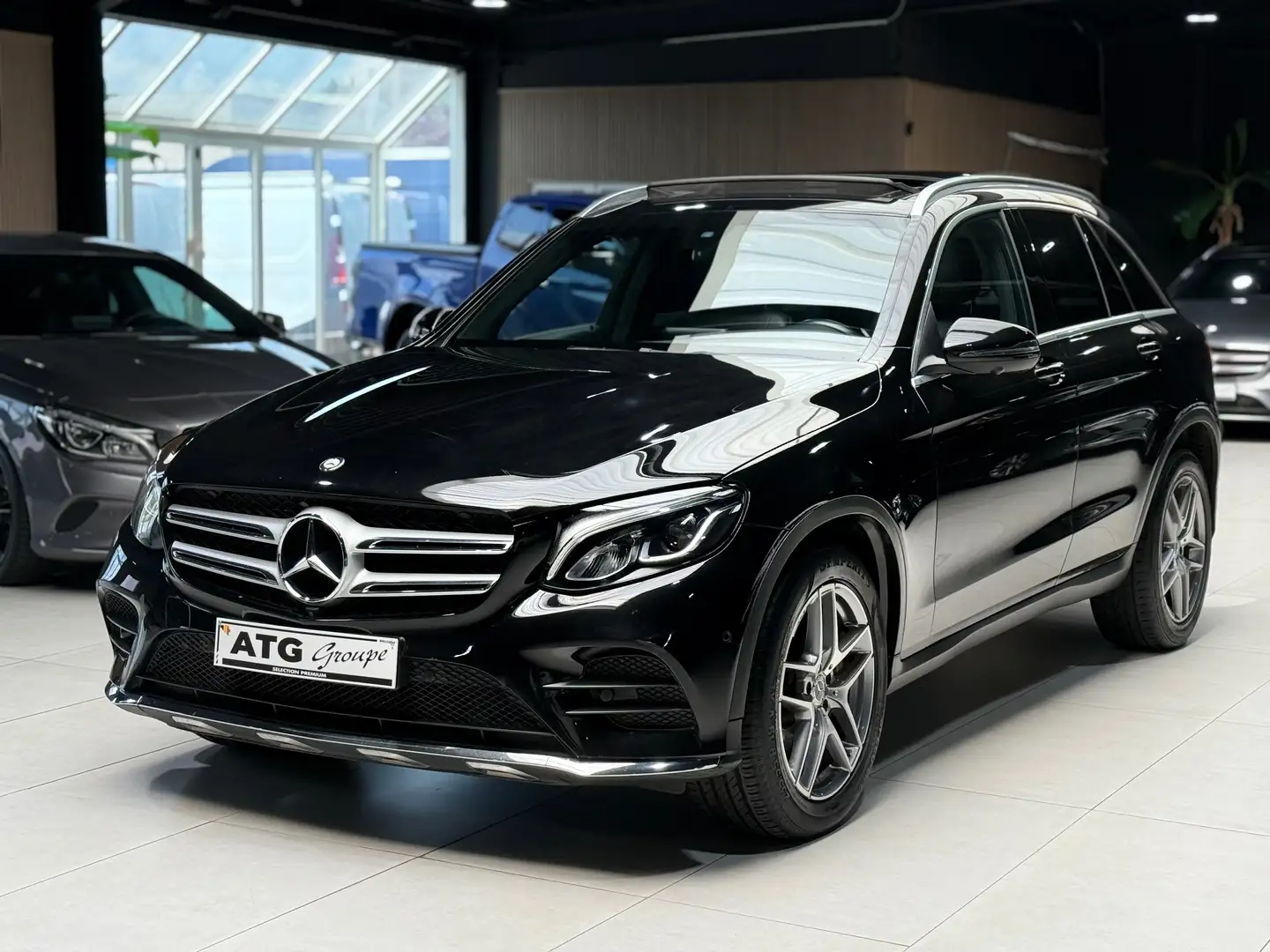 Mercedes-Benz GLC 220 d 163CV 4 MATIC PACK AMG FULL OPTIONS Negro - 1