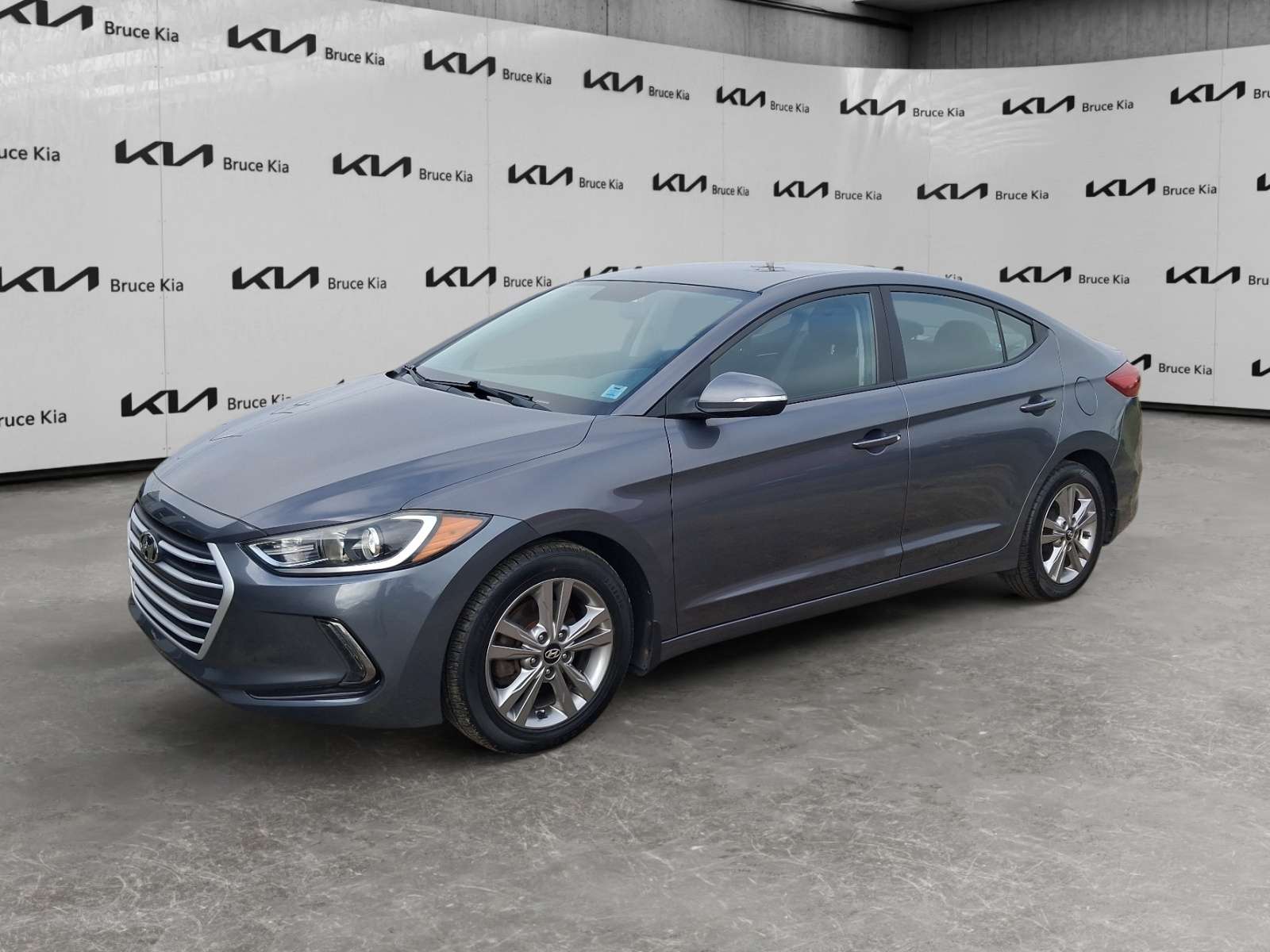 Gray 2018 Hyundai Elantra Sedan  6-Speed Automatic