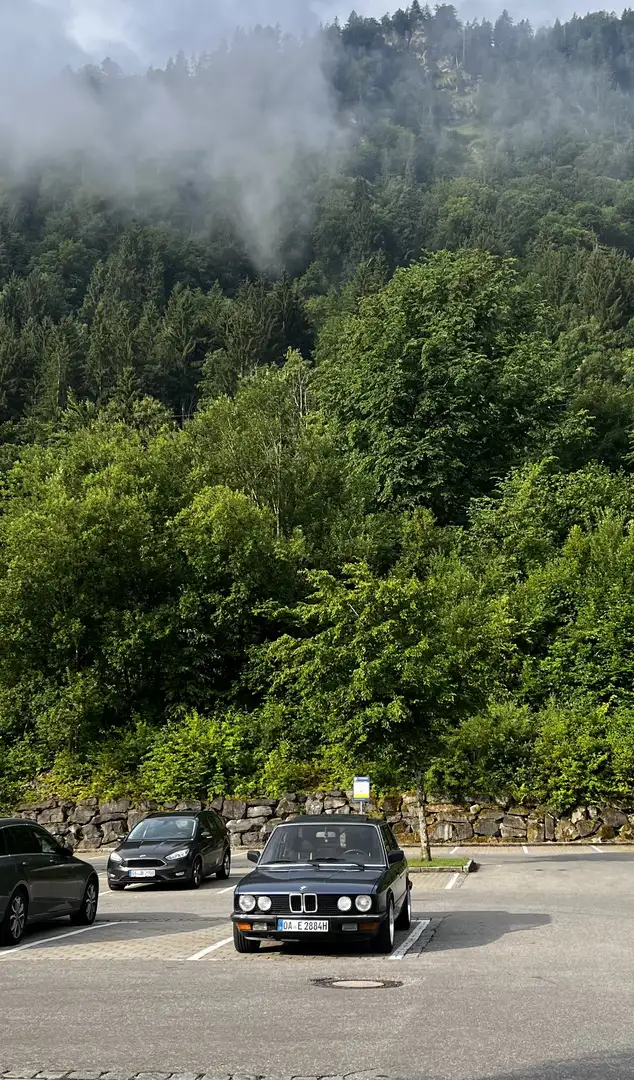 BMW 520 520i Oldtimer H&R Gewindefahrwerk BBS RC 035 038 Синій - 2