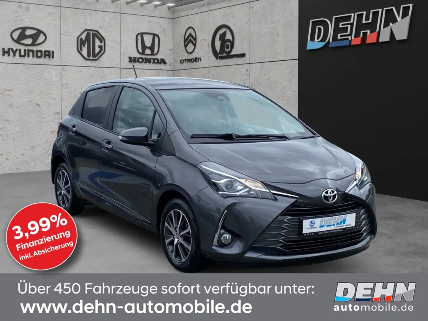 Toyota Yaris 1.5 Dual-VVT-iE Club Alu Kamera Grau - 1