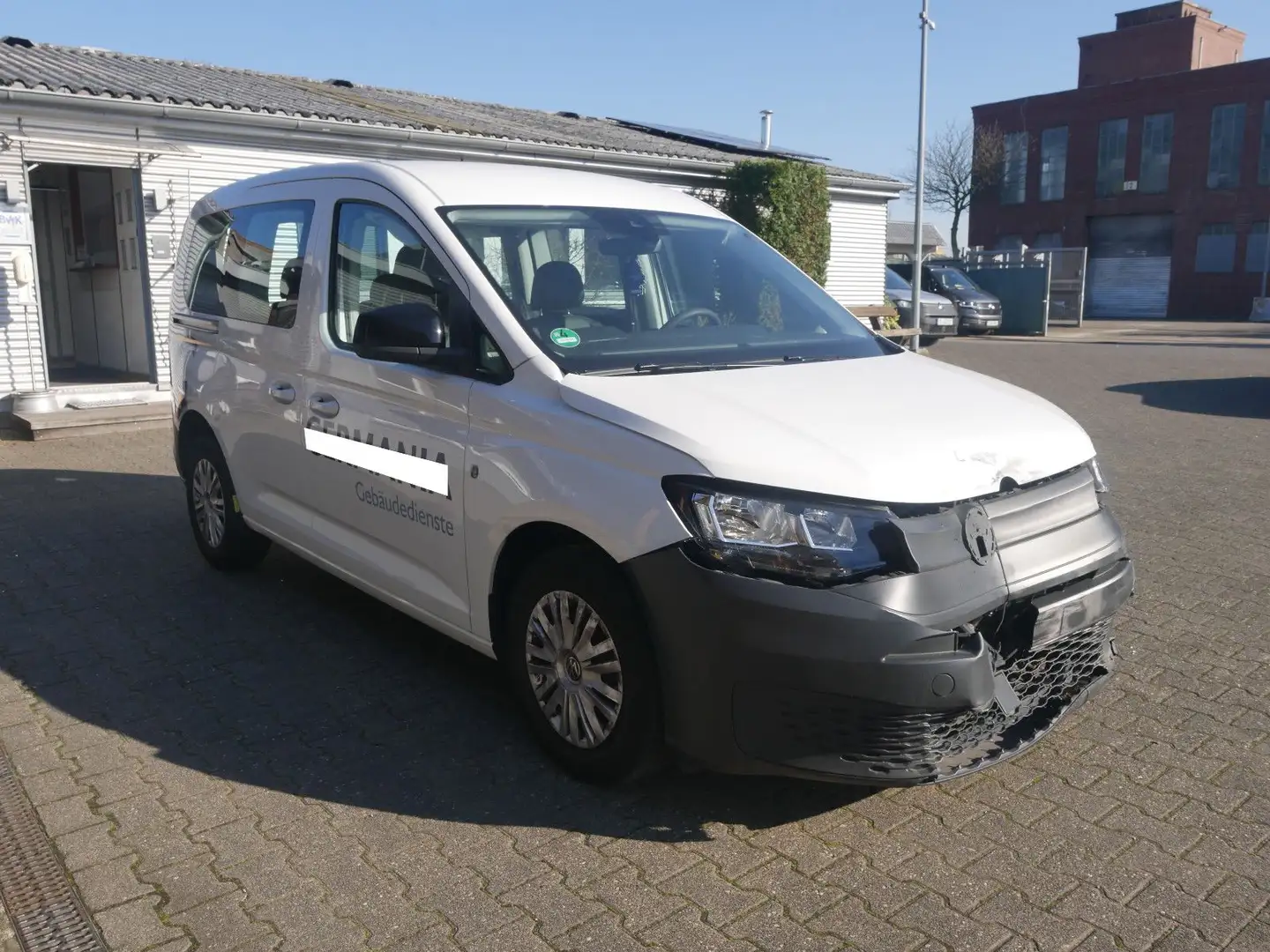 Volkswagen Caddy 2.0 TDI Basis Klima PDC 2x Schiebetür Weiß - 1