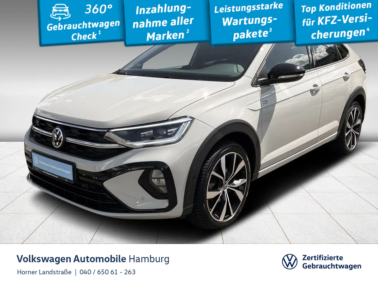Volkswagen Taigo R-Line 1.5TSI DSG Panoramadach Sitzheizung Grau - 1