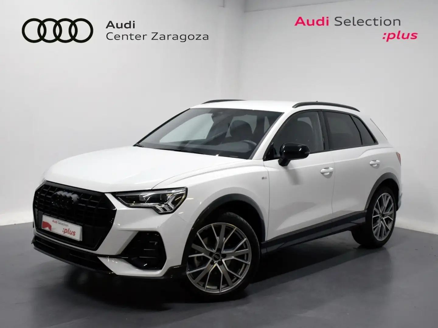 Audi Q3 35 TDI Black line S tronic 110kW Blanc - 1