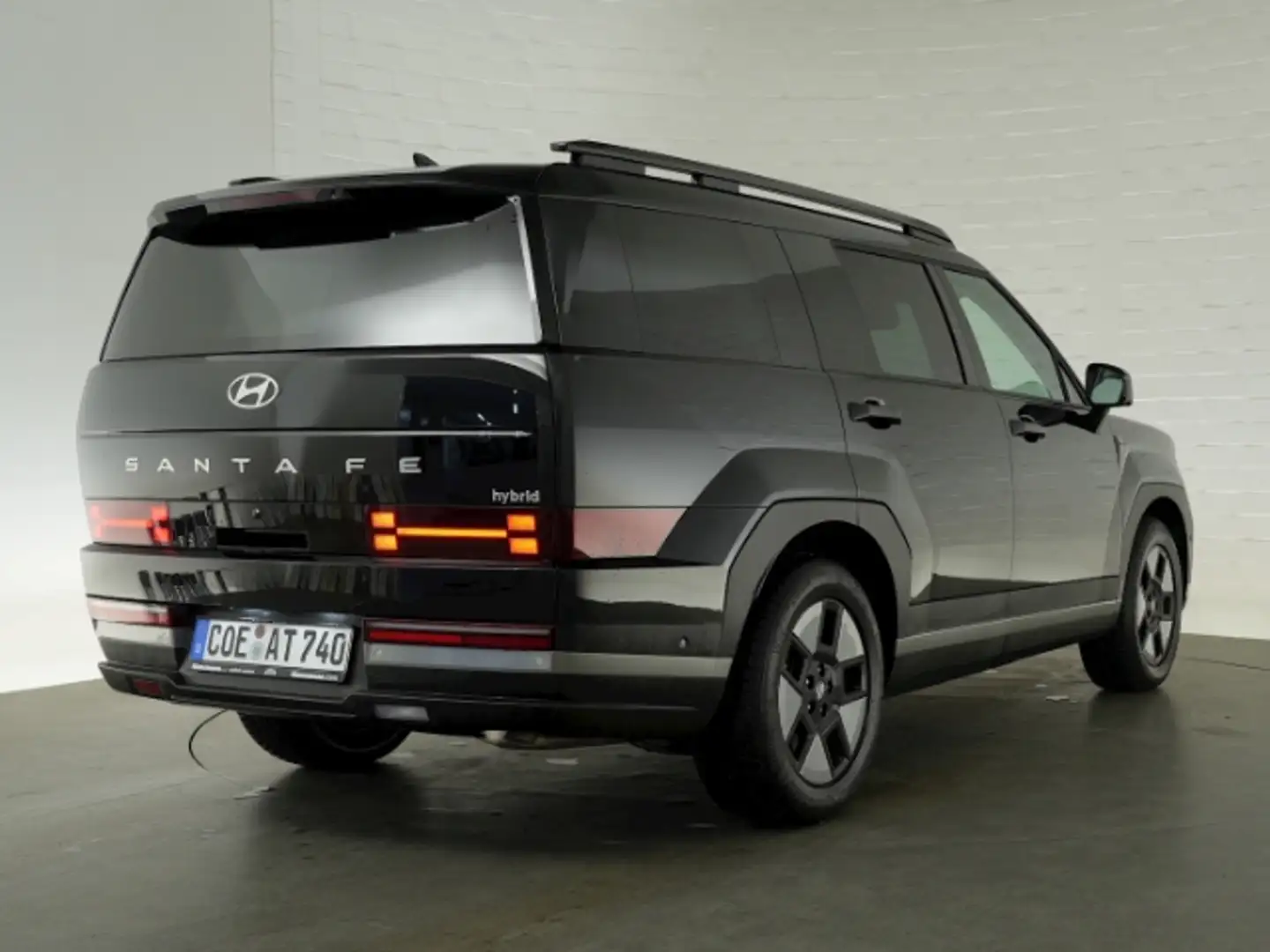 Hyundai SANTA FE HEV INTRO 4WD+VOLL LED+NAVI+360 GRAD KAMERA+BOSE S Schwarz - 2