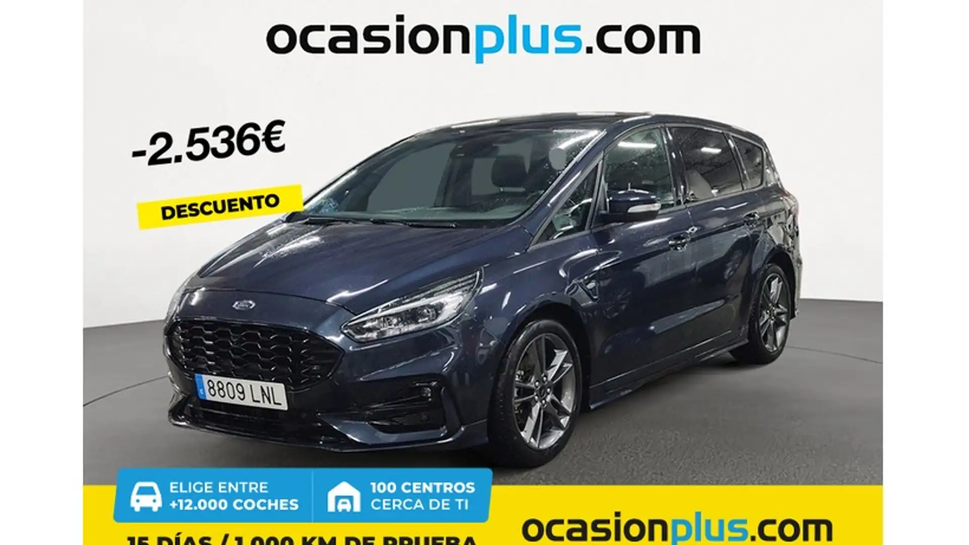 Ford S-Max 2.5 Duratec FHEV ST-Line Aut. 190 Azul - 1