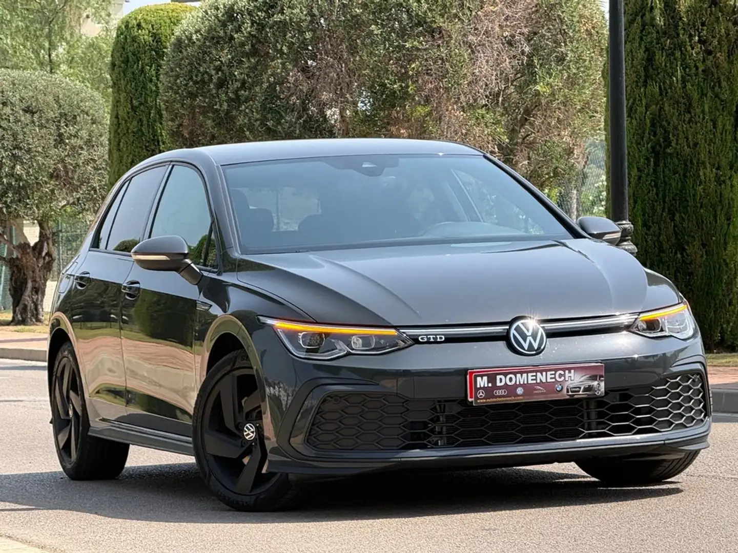 Volkswagen Golf Black on Black Gris - 2