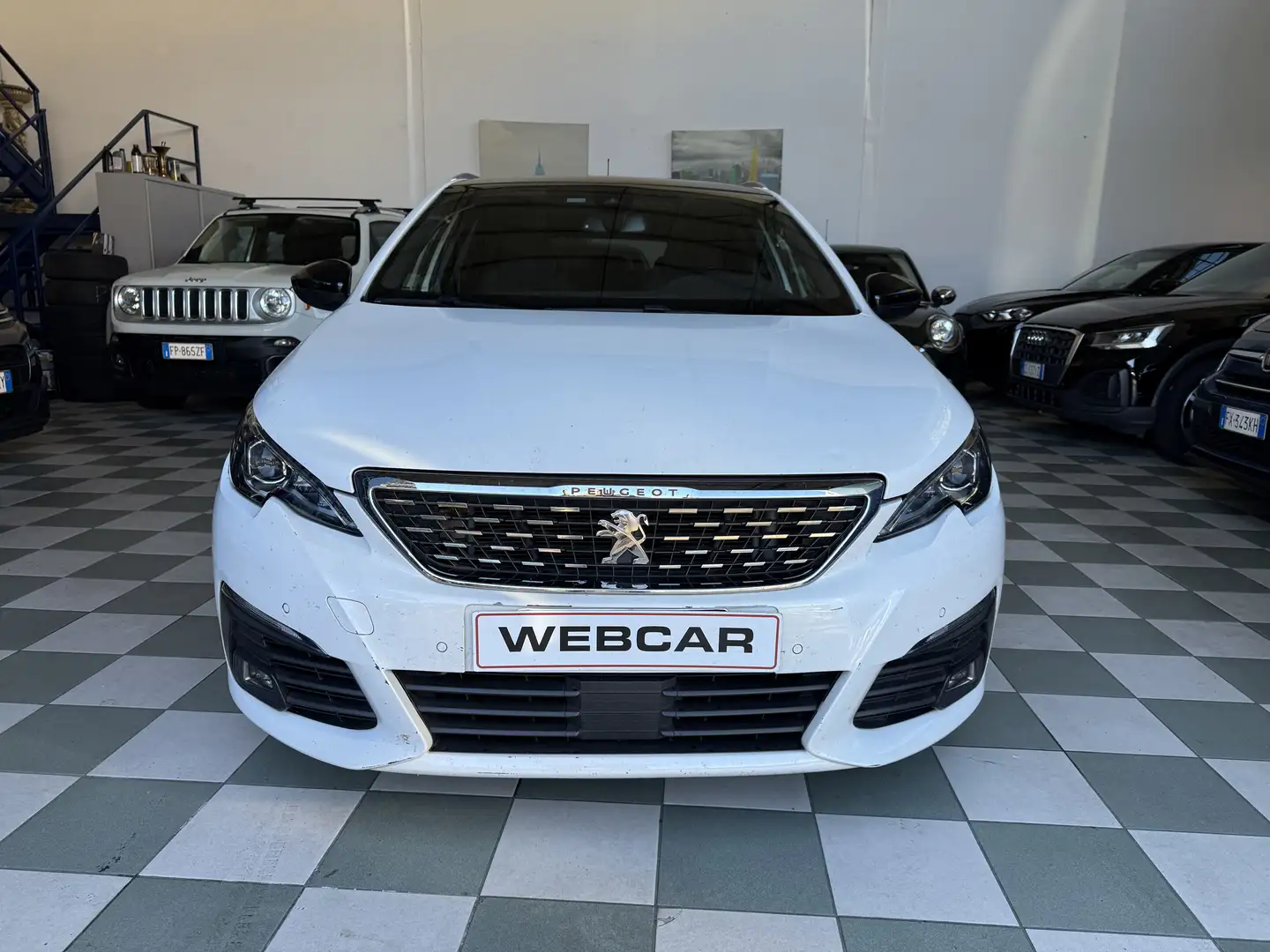 Peugeot 308 SW 1.6 bluehdi Gt Line s&s 120cv eat6 Bianco - 2