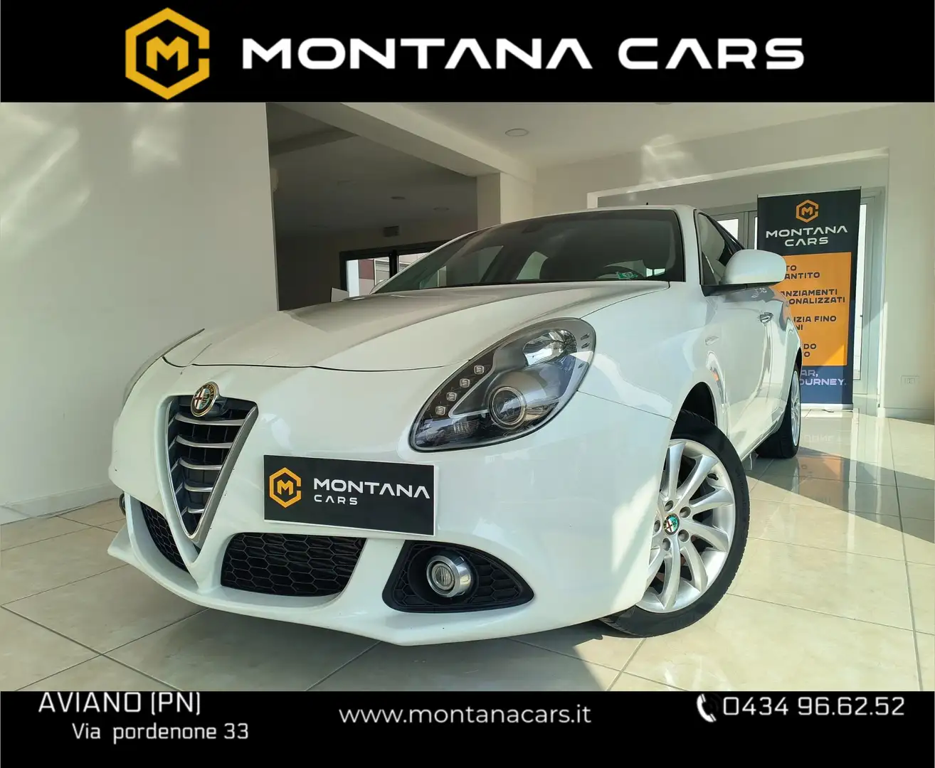 Alfa Romeo Giulietta Giulietta 1.6 jtdm Distinctive 120cv Bianco - 1