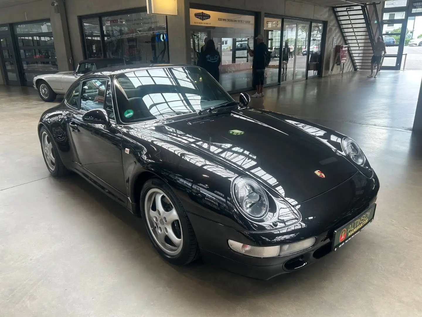 Porsche 993 2S Deutsch/PZ Scheckheft/Ohne Schiebedach Black - 1
