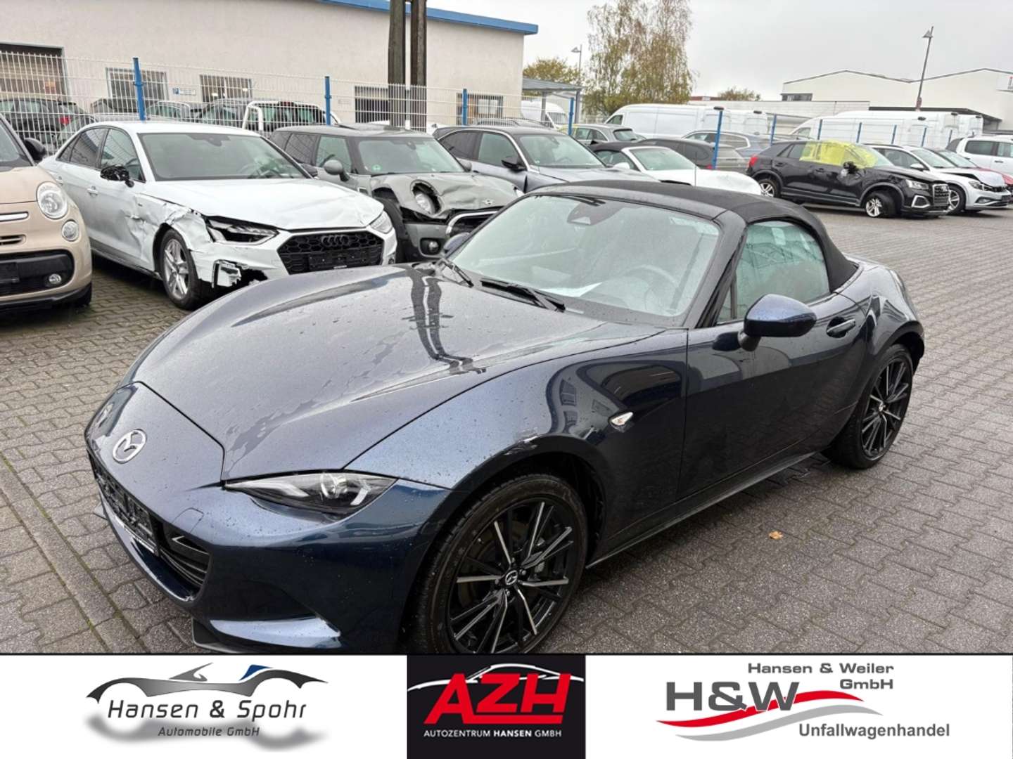 Mazda MX-5 nuo 397 €/ mėn Benzinas 2025m. Kabrioletas Mechaninė