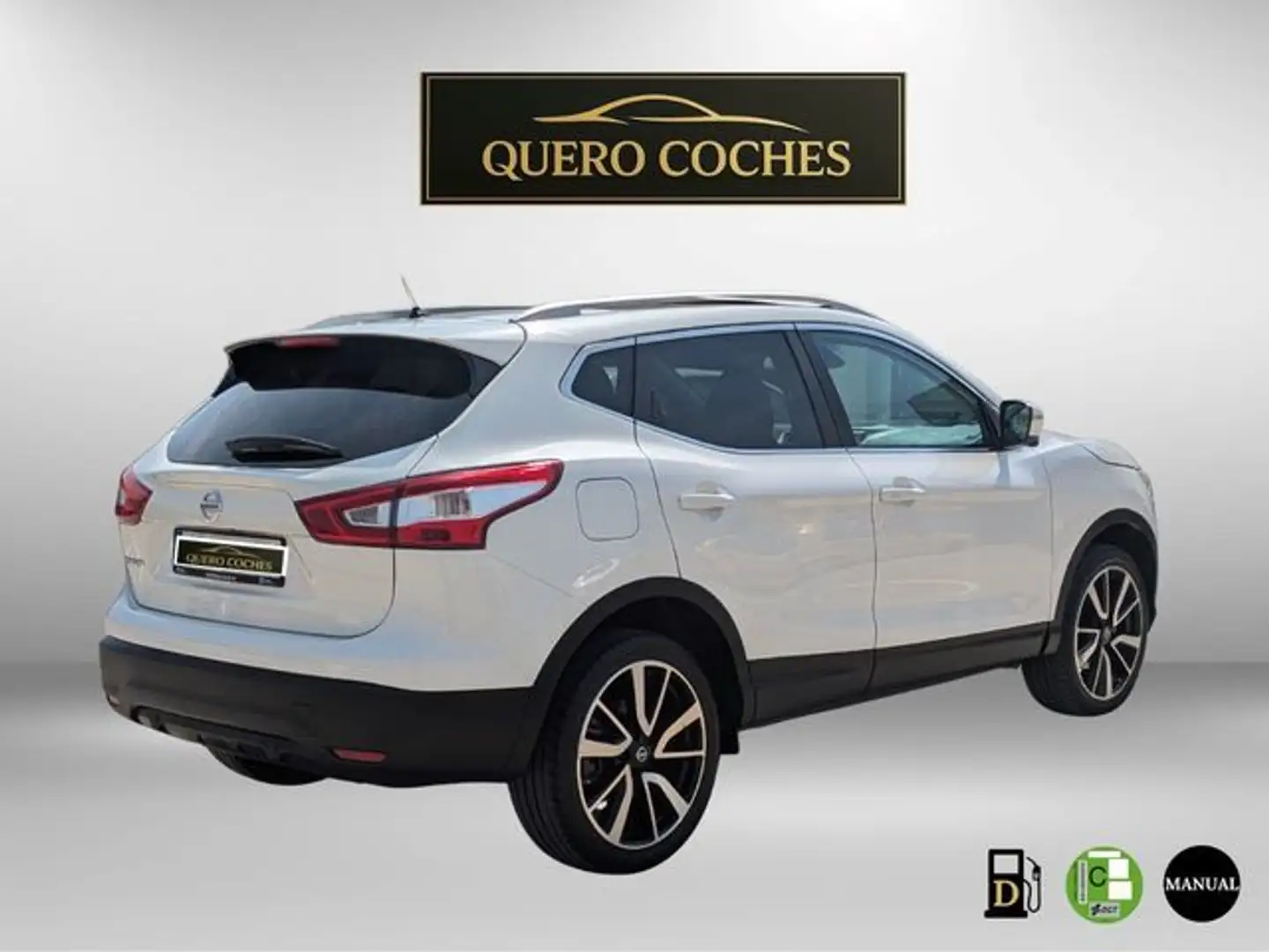 Nissan Qashqai 1.6dCi Tekna 4x4-i Weiß - 2