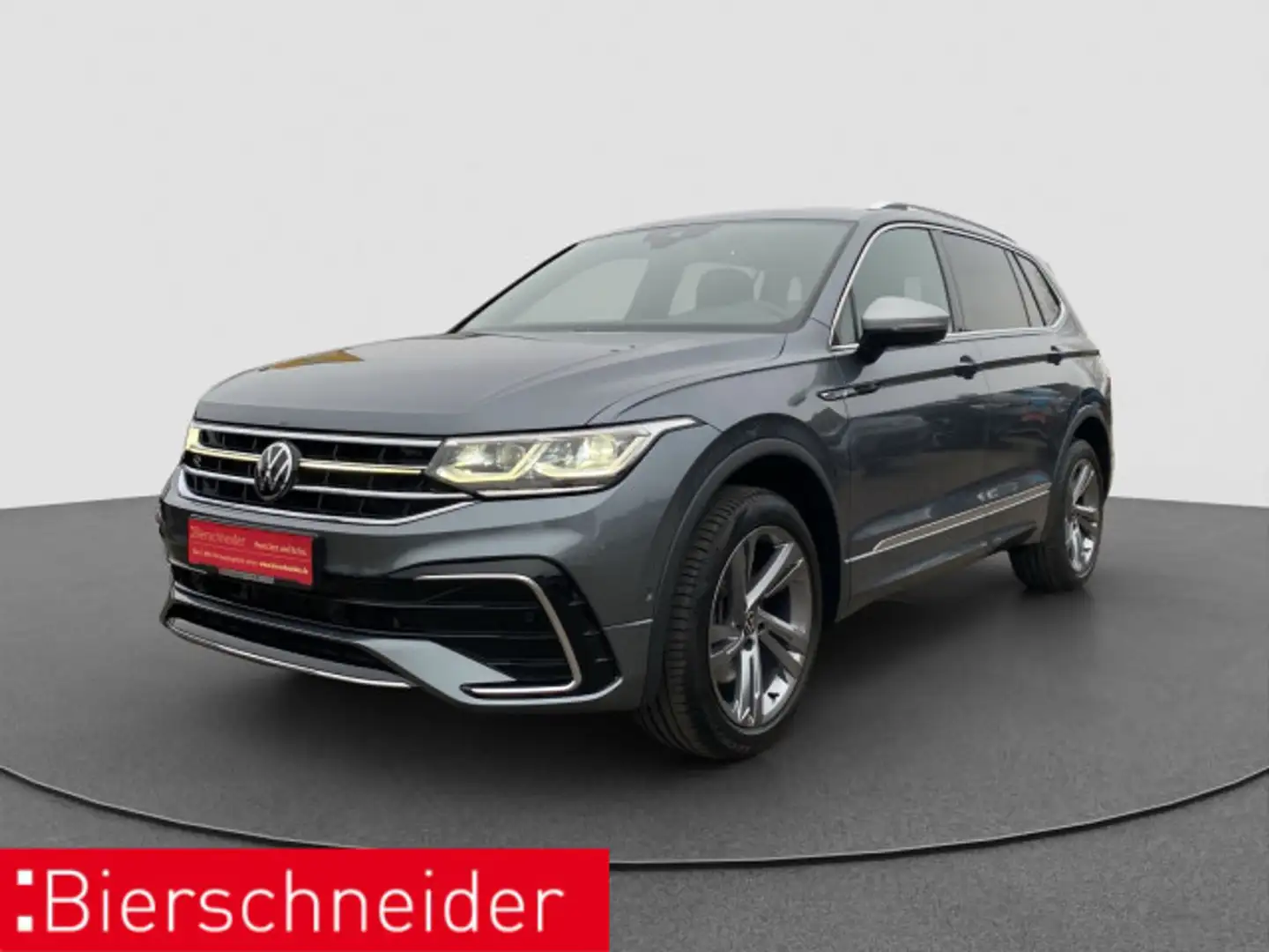 Volkswagen Tiguan Allspace 2.0 TDI DSG 4Mo R-Line AHK PANO Grau - 2