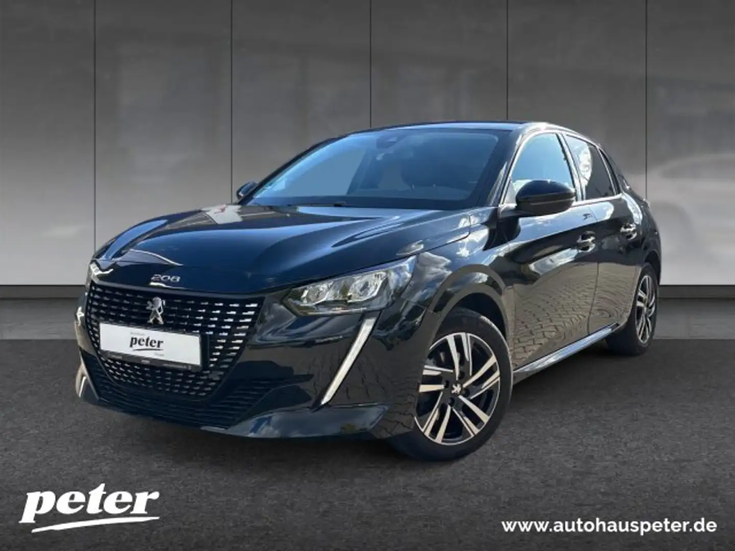 Peugeot 208 208 Allure Pack 100 Navi+SHZ+ECO-LED Schwarz - 1