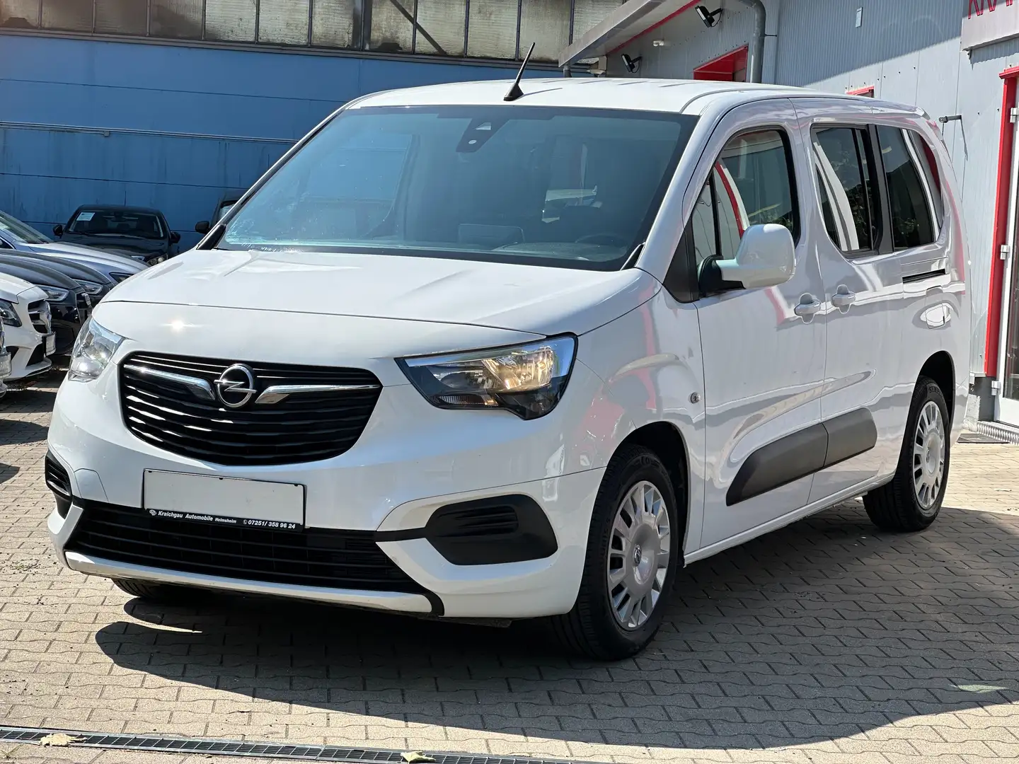 Opel Combo Life Life 1.5D Maxi/Lang*AHK*Klima*Parkpilot*2xSchiebet Wit - 1
