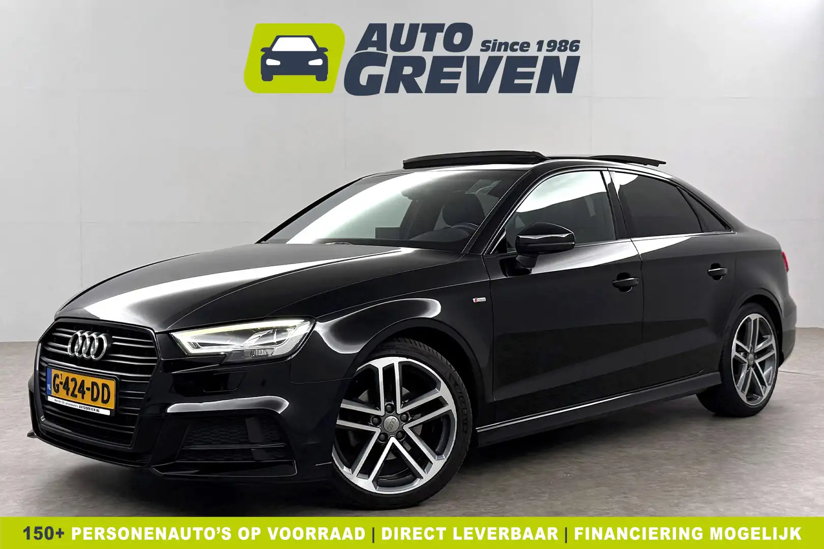 Audi A3 35 TFSI S-Line 150PK Pano LED Carplay Virtual Clim Noir - 1