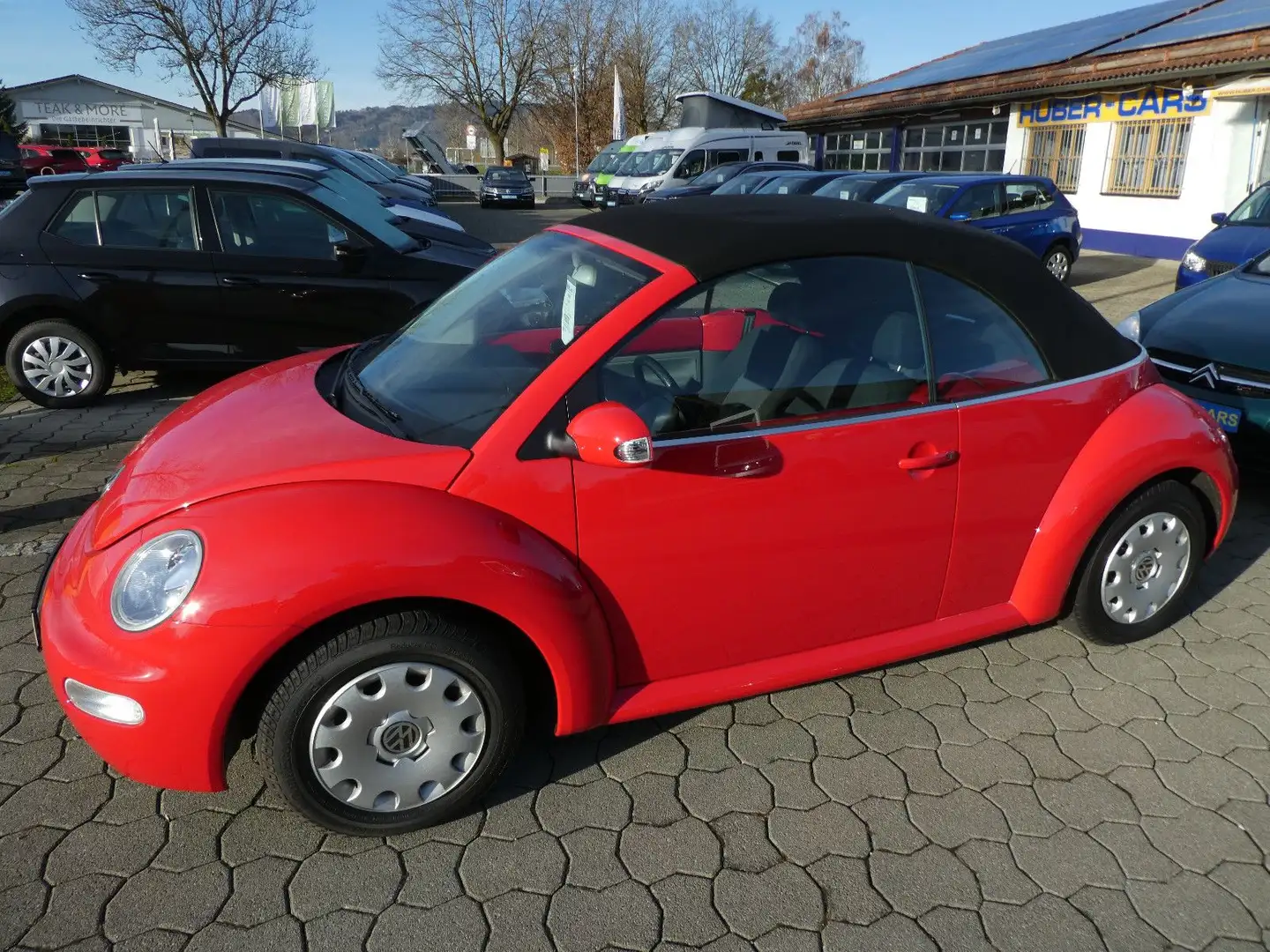 Volkswagen New Beetle Cabriolet 1.4 ORIG.NUR 3´km Rouge - 1