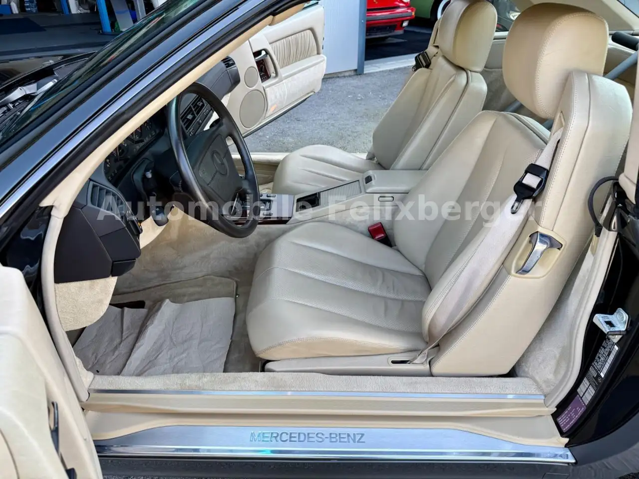 Mercedes-Benz SL 500 Schwarz/Beige Leder nur 60.000km TOP, foto 11
