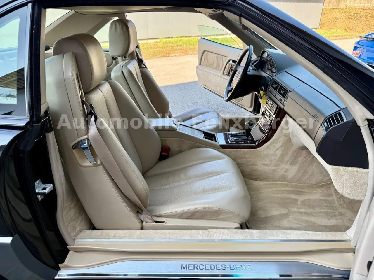 Mercedes-Benz SL 500 Schwarz/Beige Leder nur 60.000km TOP, foto 12