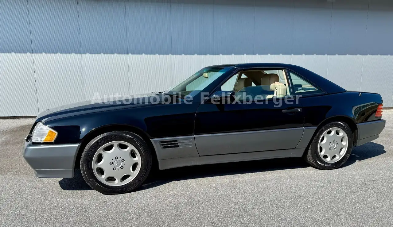Mercedes-Benz SL 500 Schwarz/Beige Leder nur 60.000km TOP, foto 2