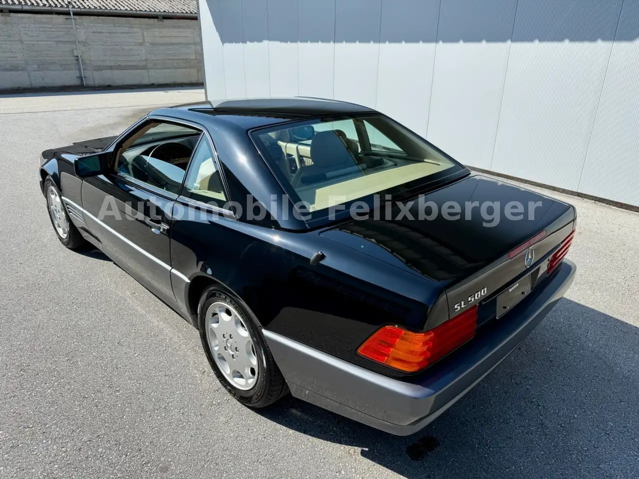 Mercedes-Benz SL 500 Schwarz/Beige Leder nur 60.000km TOP, foto 6