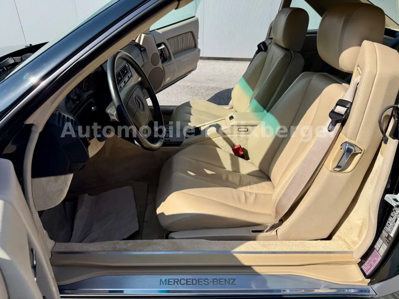 Mercedes-Benz SL 500 Schwarz/Beige Leder nur 60.000km TOP, foto 10