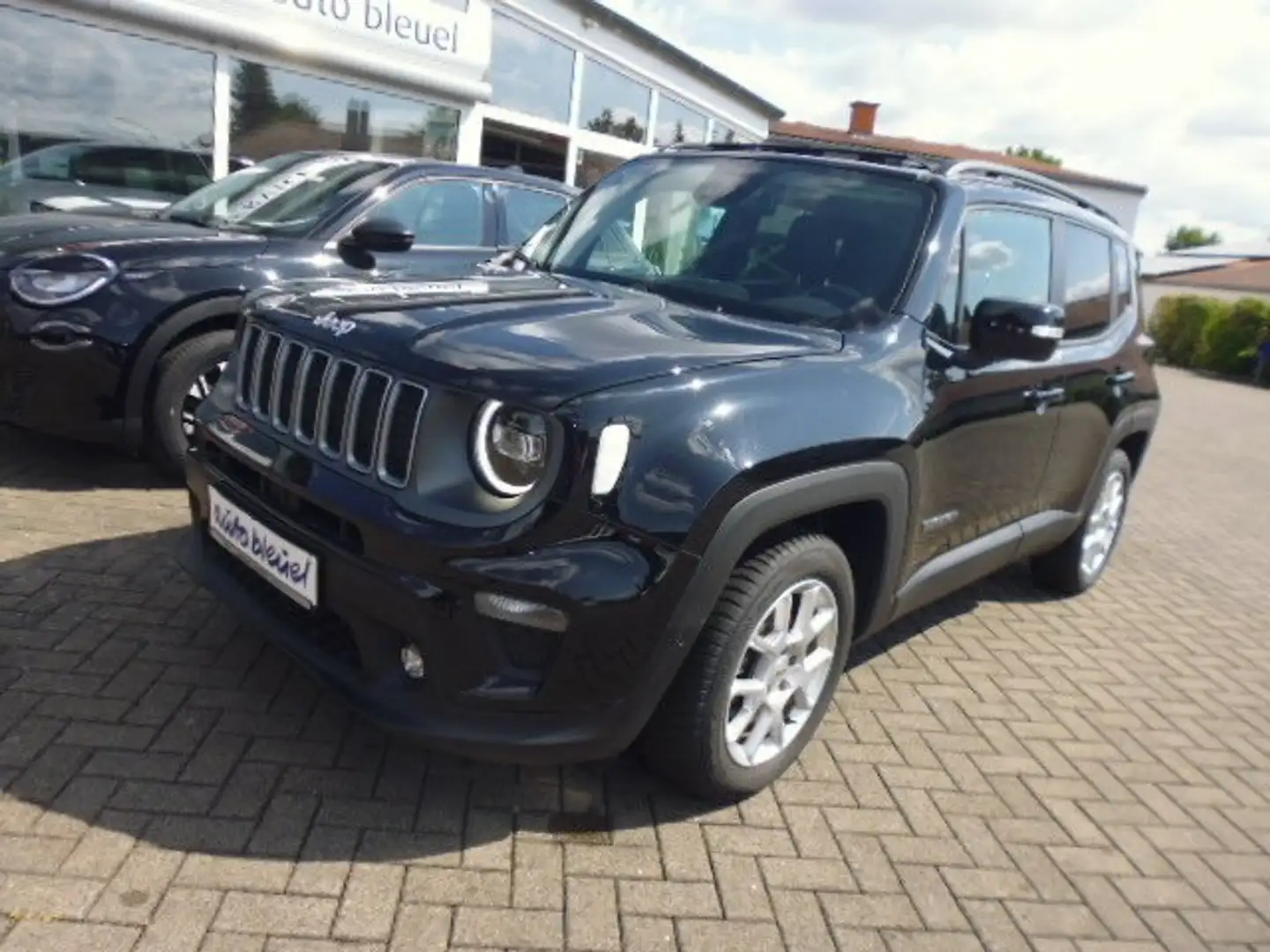 Jeep Renegade 1.5 GSE 48V e-Hybrid Automatik Limited+Schiebedach Schwarz - 2