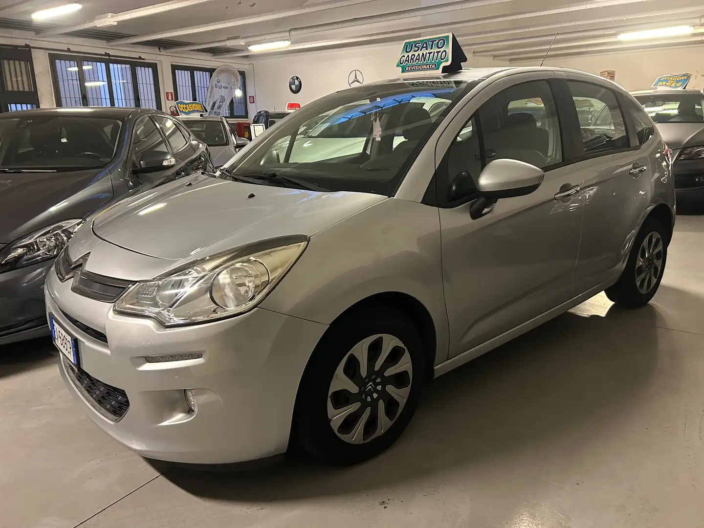 Citroen C3 C3 1.2 puretech (vti) Exclusive 82cv FL Argento - 1