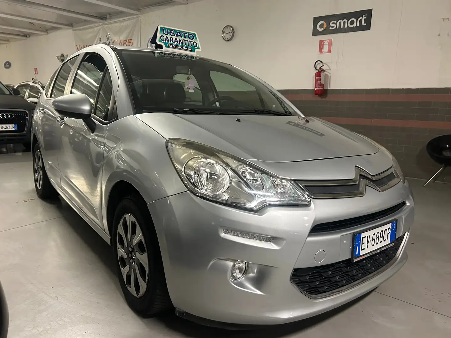 Citroen C3 C3 1.2 puretech (vti) Exclusive 82cv FL Argento - 2