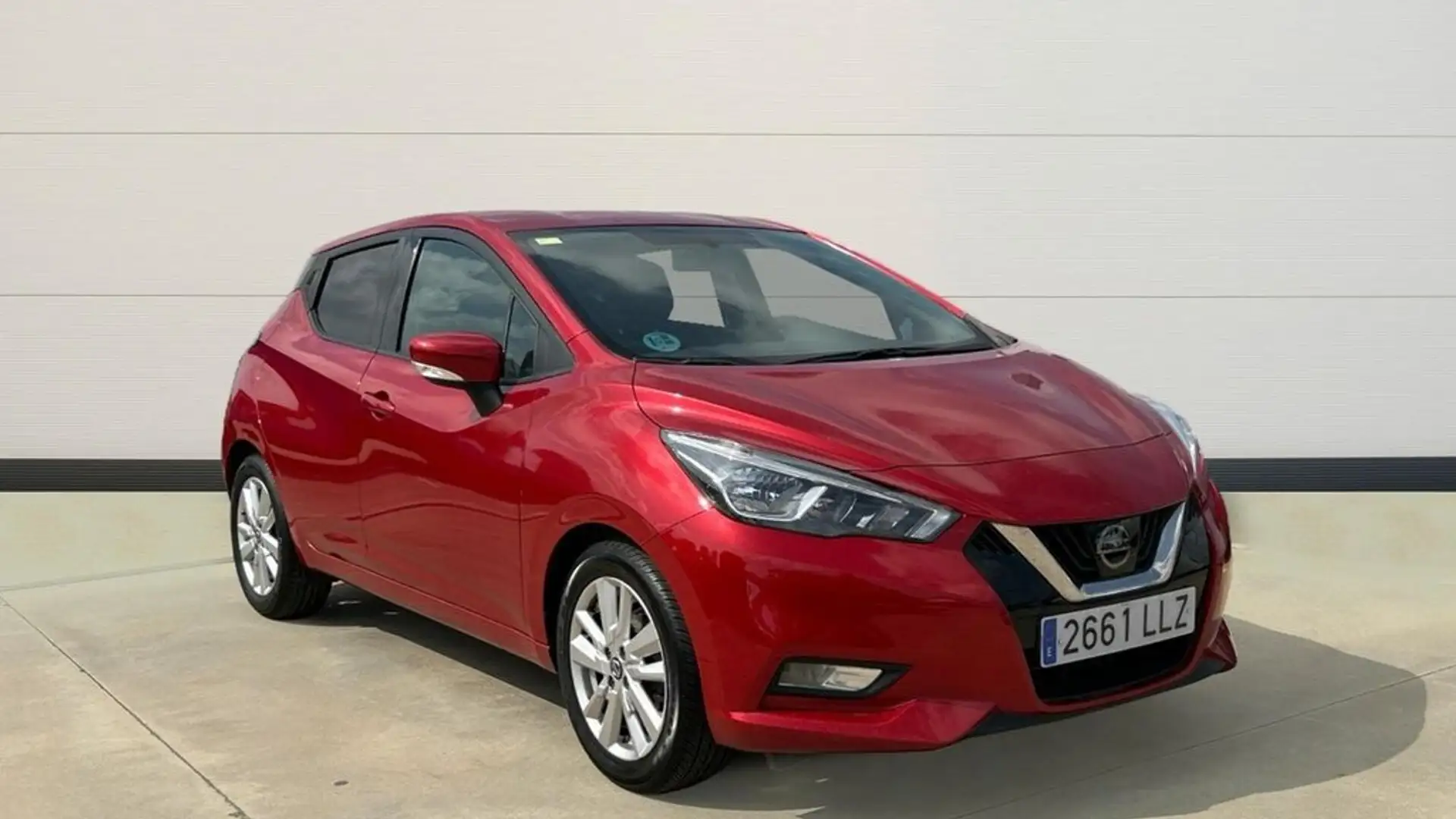 Nissan Micra IG-T Acenta 100 Rojo - 1
