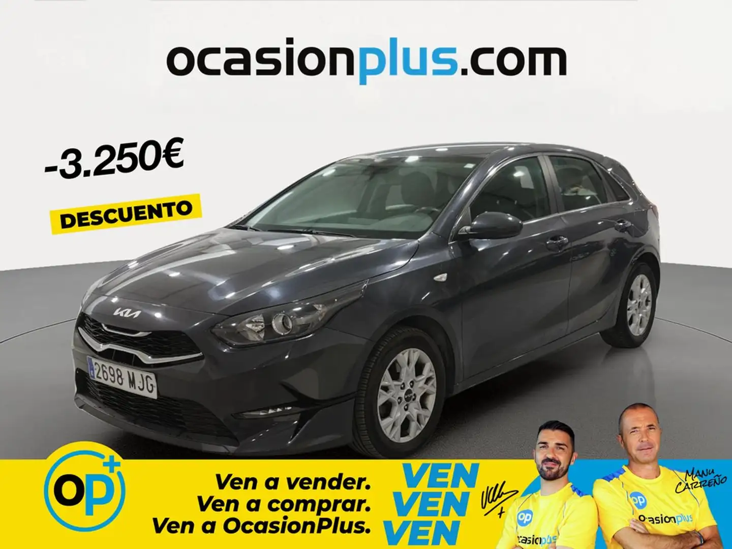Kia Ceed / cee'd 1.6 MHEV iMT Eco-Dynamics Drive 136 Gris - 1