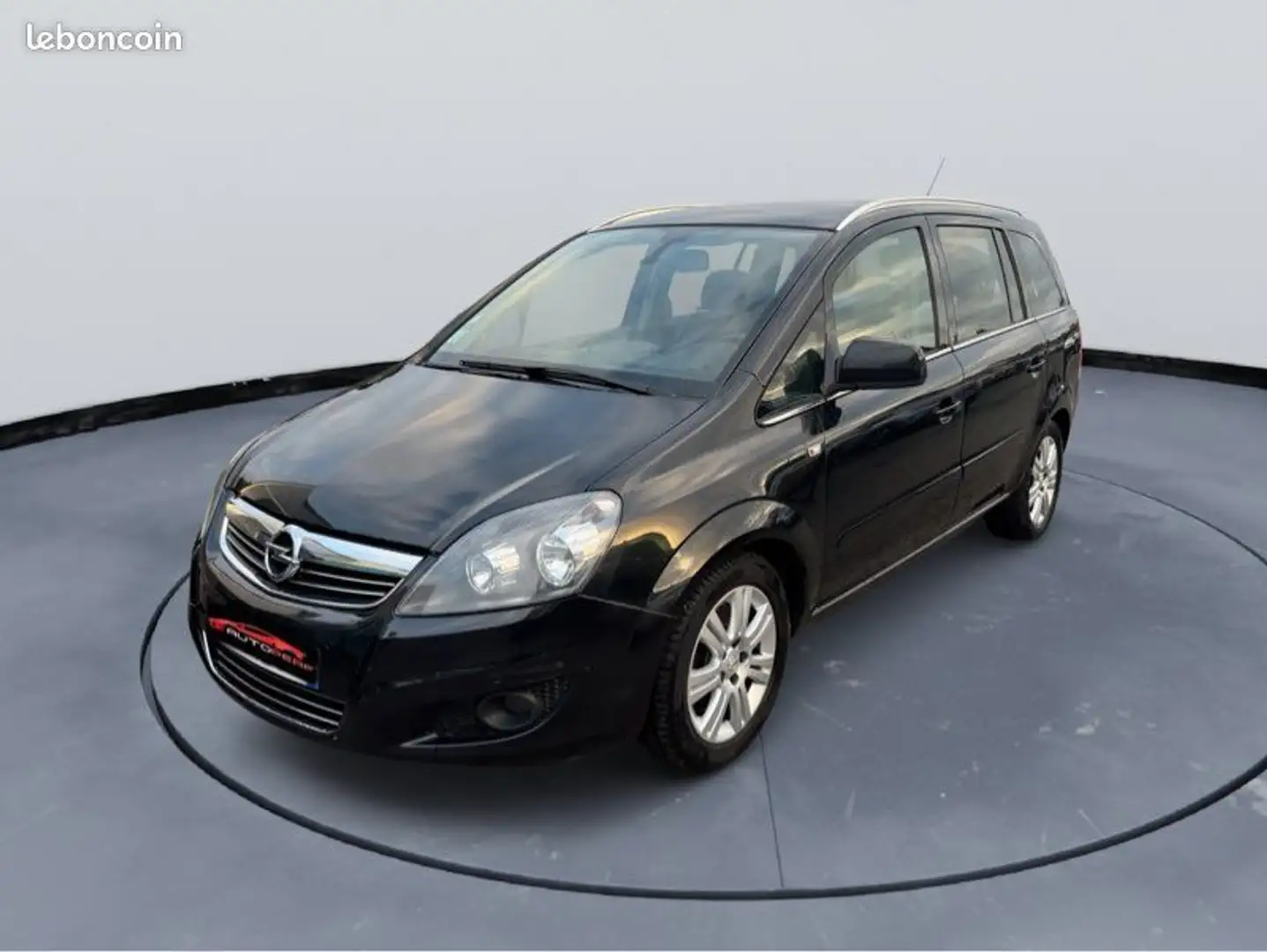 Opel Zafira 1.7 CDTI 125 ch 7 places Bluetooth Régulateur de vitesse Attelage Zwart - 1