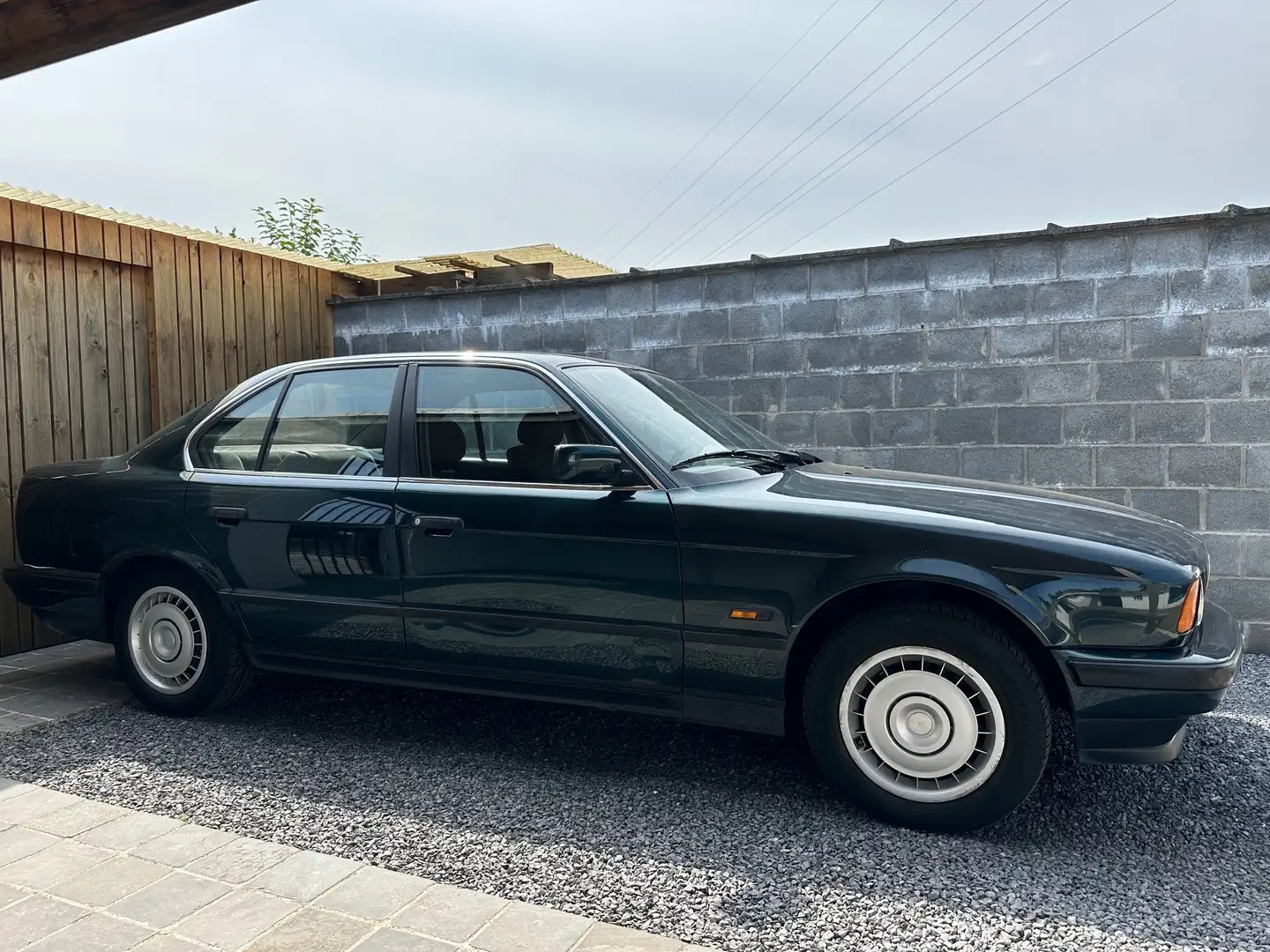 BMW 518 i Airco Slechts 142000km Oldtimer 1ste eigenaar Groen - 1