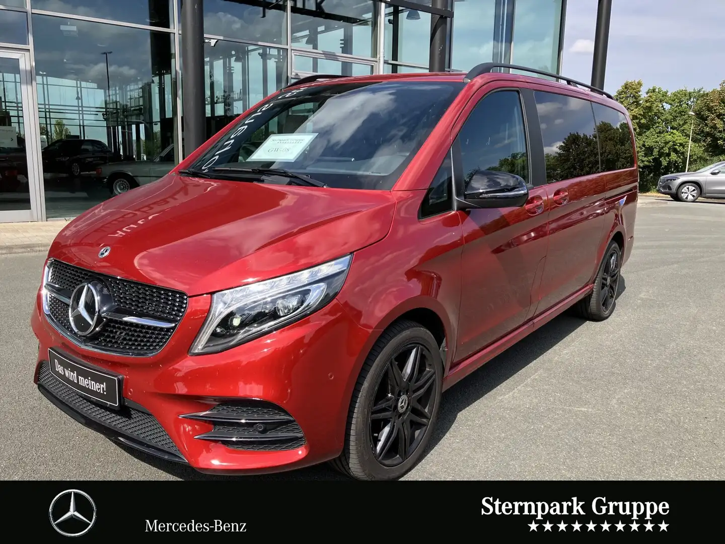 Mercedes-Benz V 250 V 250 d AMG 4MATIC 10,25+Night+Totw+Spur+AHK2,5 BC Roşu - 2