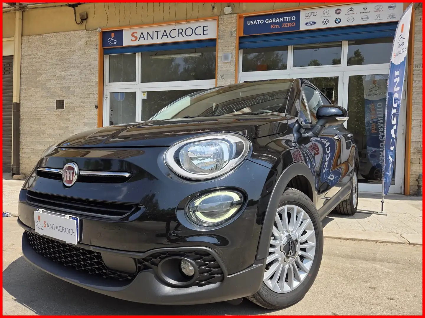 Fiat 500X FIAT 500X 1.3 MJET 95CV CONNECT UNICO PROPRIETARIO Nero - 1