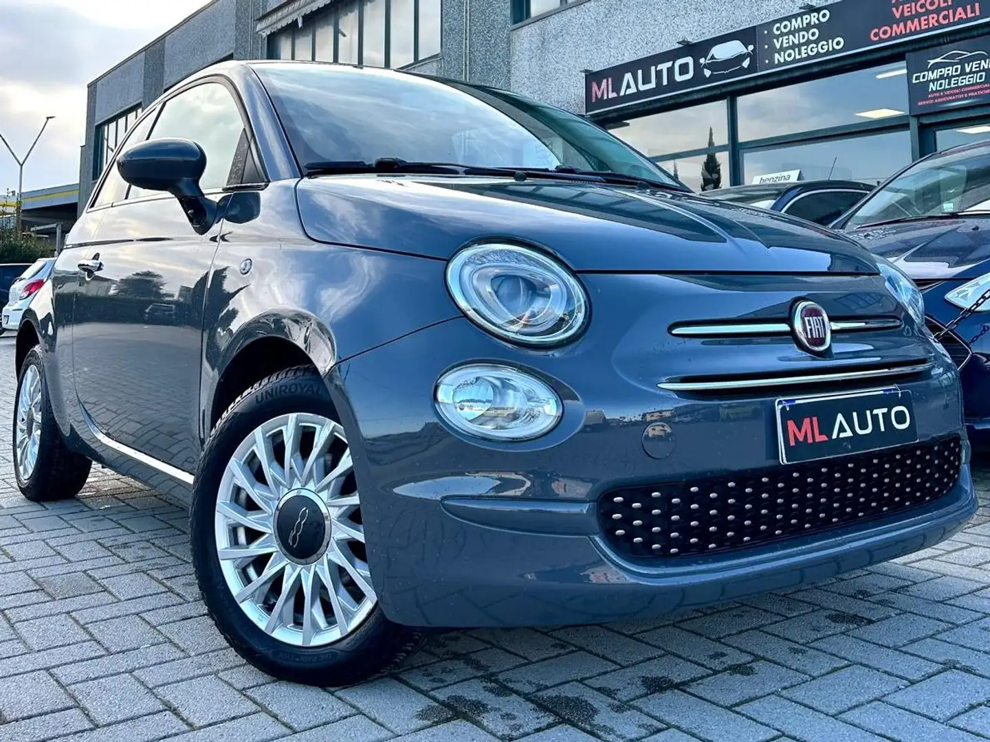 Fiat 500 500 III 2015 1.2 Lounge 69cv my20 Grau - 1