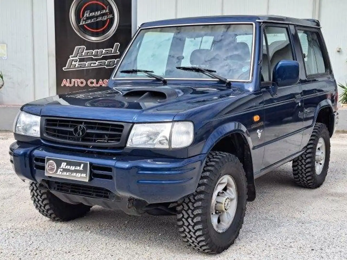 Hyundai Galloper 2.5 TD 4X4 3P. - ASI\CRS- GANCIO TRAINO - Azul - 1