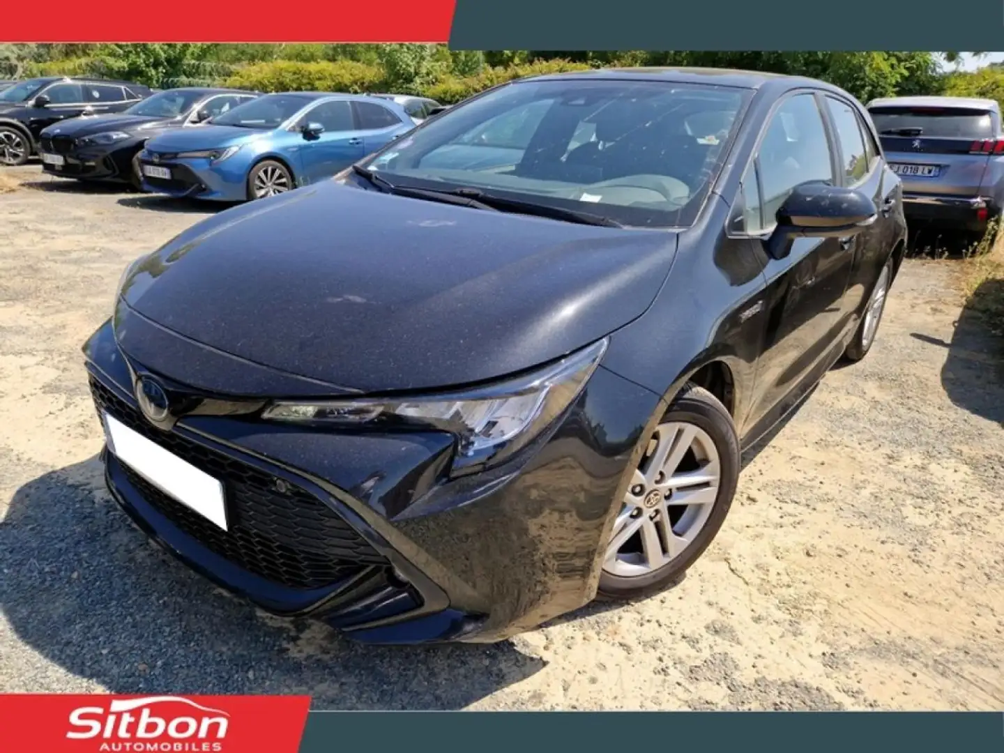 Toyota Corolla Hybride 122h BV CVT Dynamic Business CAMERA GPS Noir - 1