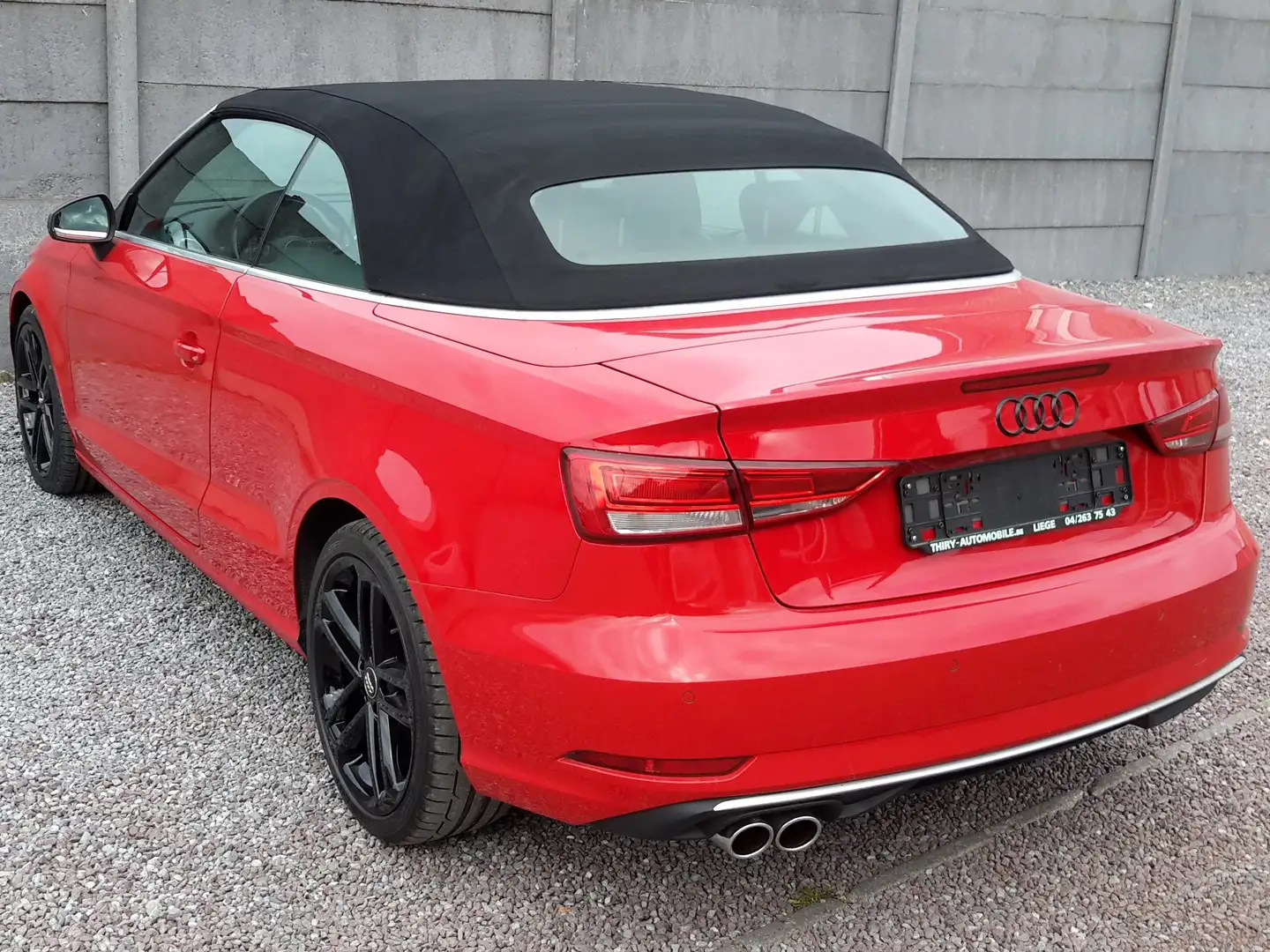 Audi A3 A3 Cabriolet 35 TFSI Sport S tronic Rood - 2