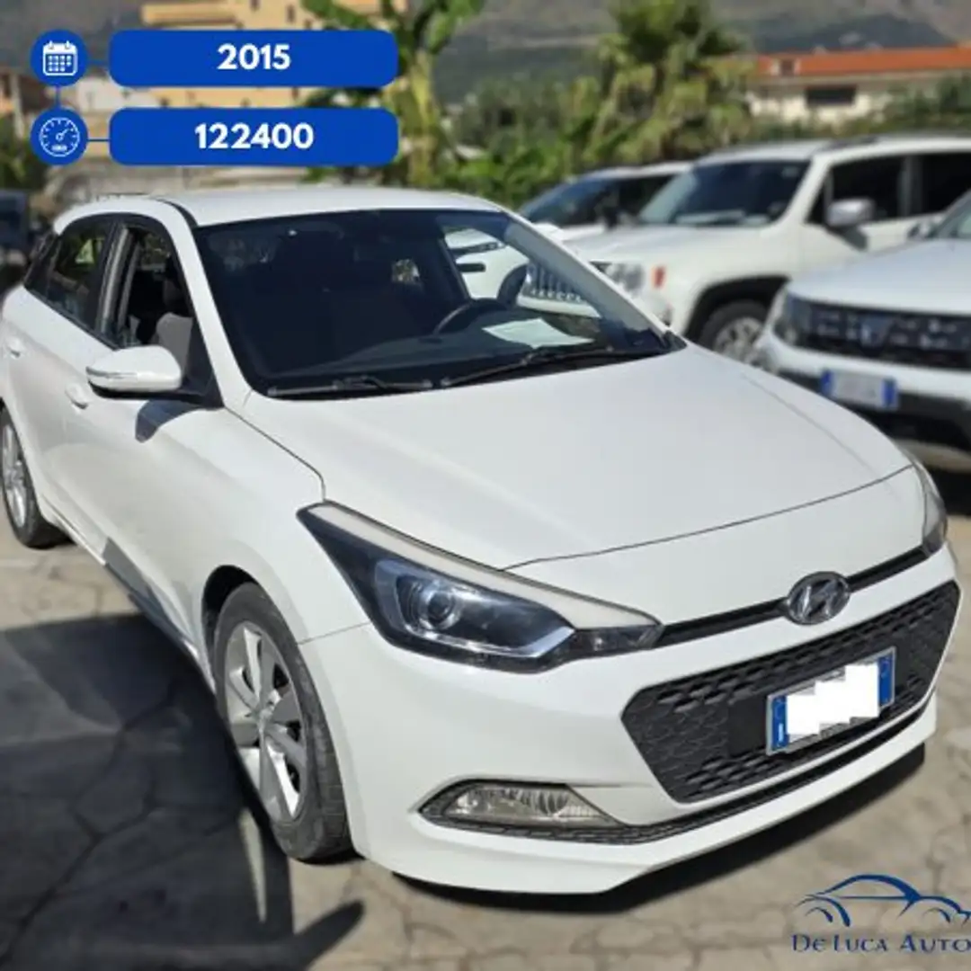Hyundai i20 i20 5p 1.2 Comfort econext 84cv Bianco - 1