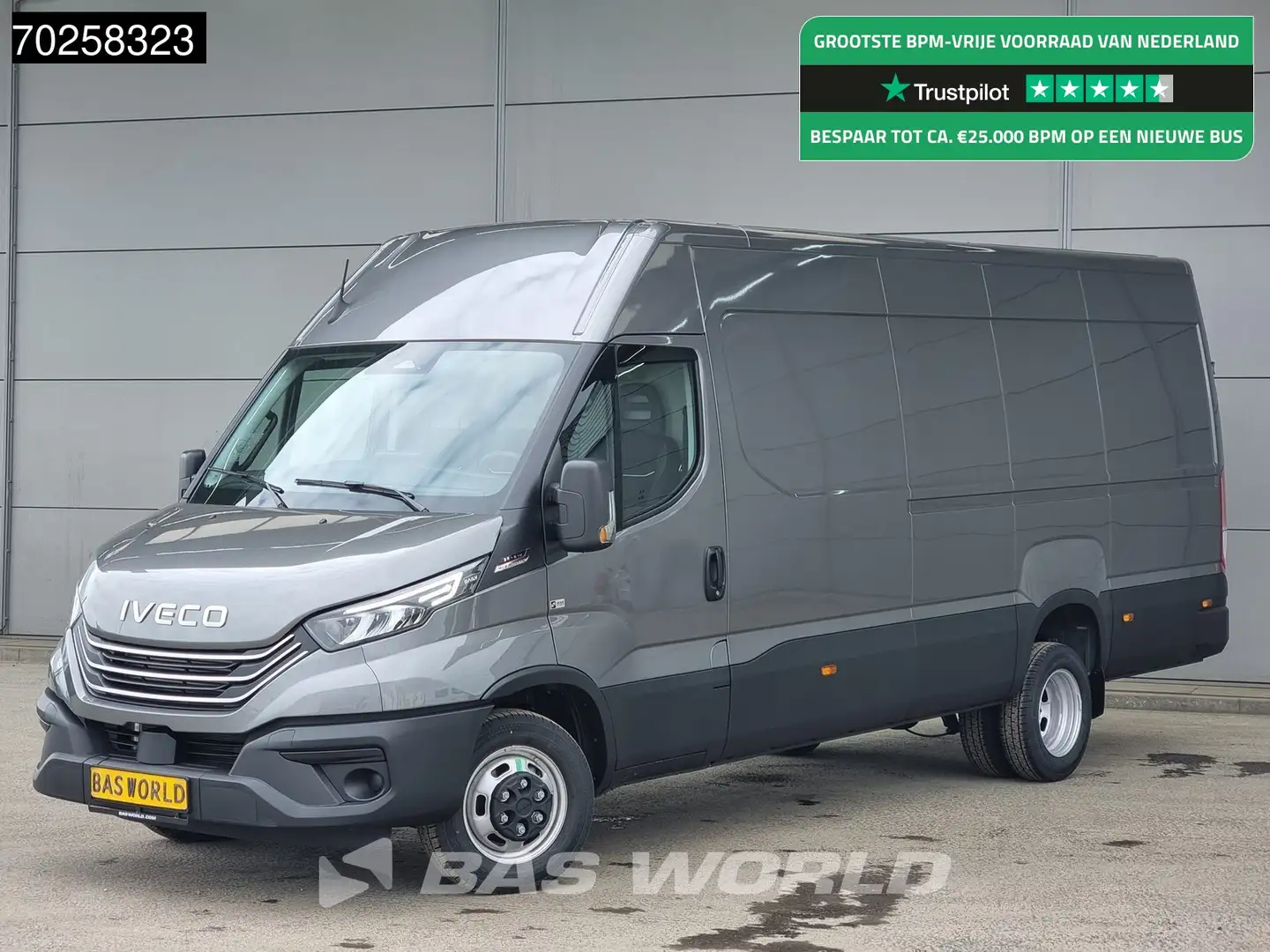 Iveco Daily 35C21 210PK 3.0L Automaat 2025 model L3H2 Dubbellu Grijs - 1