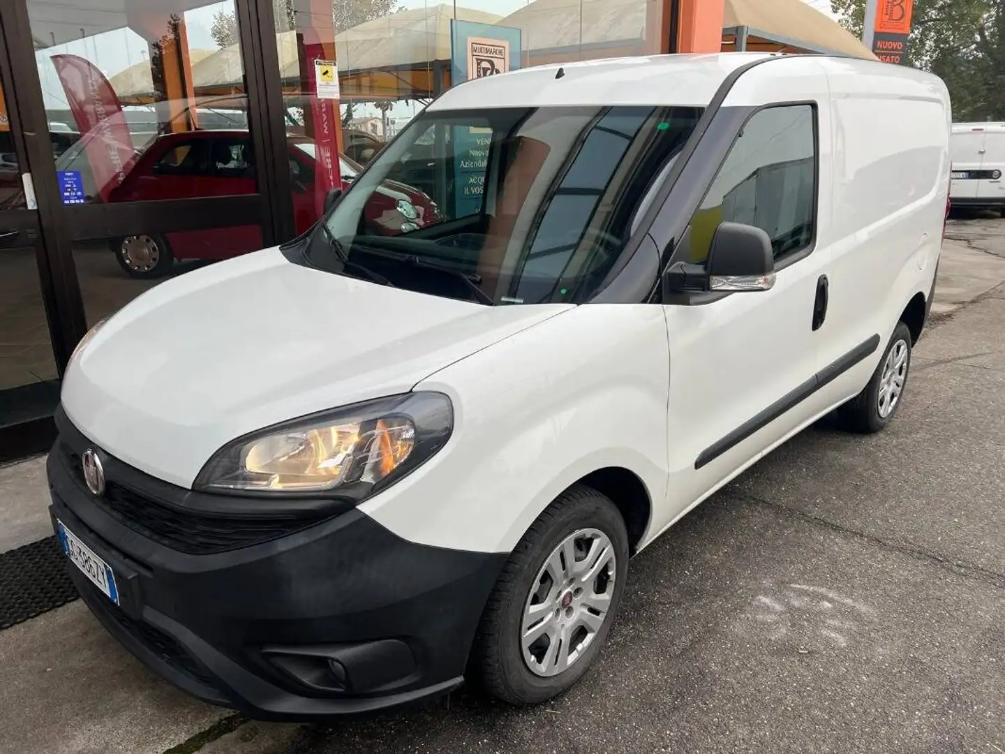 Fiat Doblo Cargo 1.3 mjt 95cv CH1 Lounge S&S Bianco - 1