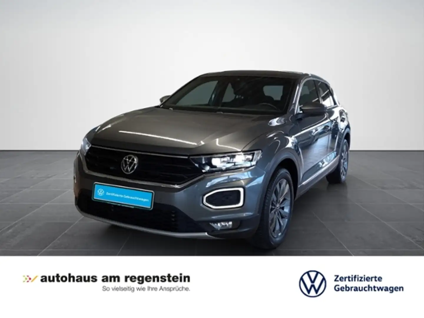 Volkswagen T-Roc 1.5TSI DSG Sport LED/AHK/Kamera/ACC Silber - 1