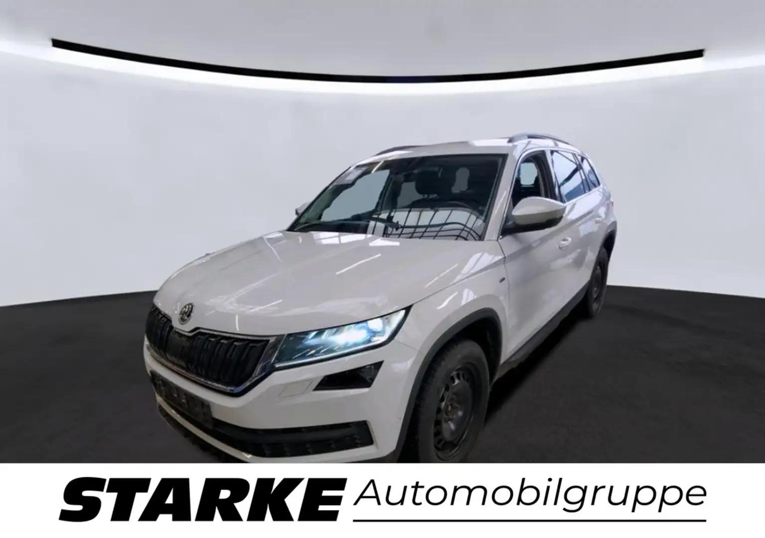 Skoda Kodiaq 2.0 TDI DSG 4x4 Clever Weiß - 2