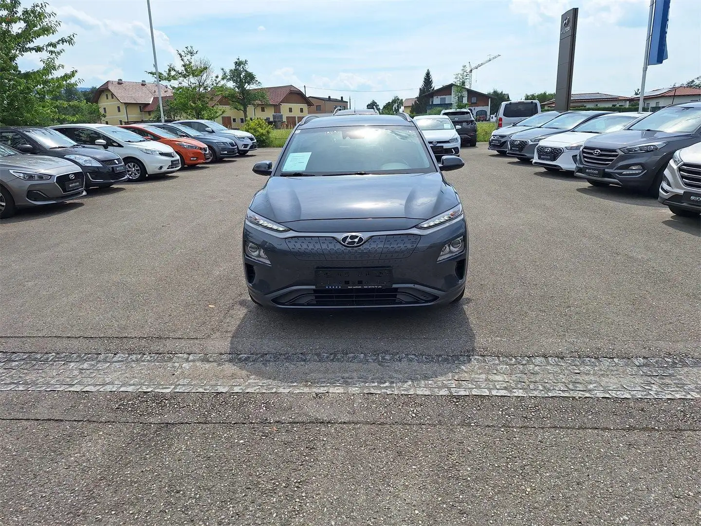 Hyundai KONA Kona Elektro 39kWh Level 4 Grau - 2