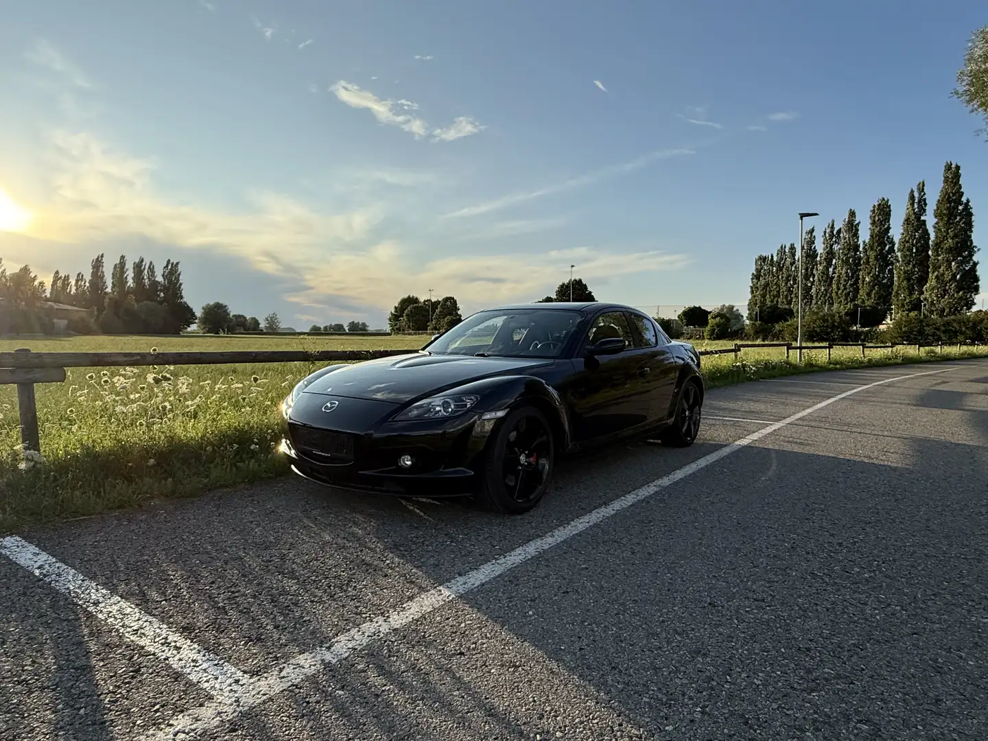 Mazda RX-8 Challenge Leder Schwarz - 1