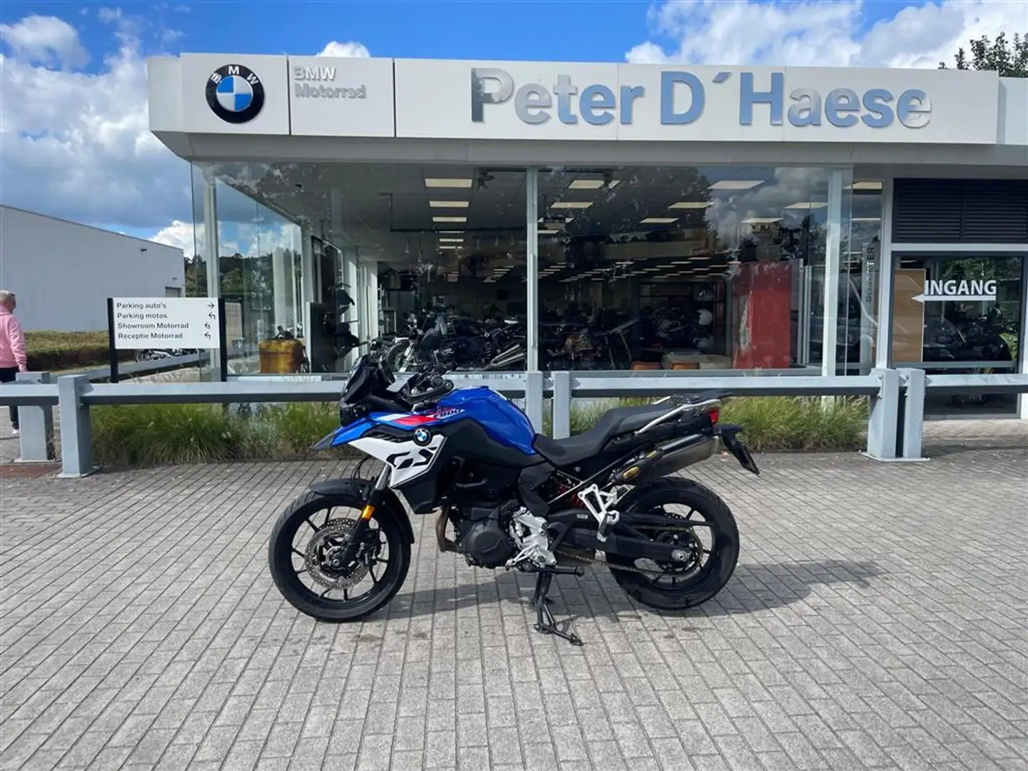 BMW F 800 GS - EX DIRECTIE Bleu - 1