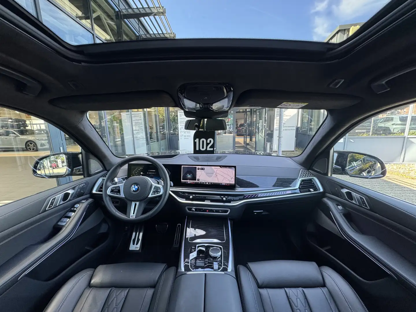 BMW X7 M 60i M Sport Pro AHK StHzg h/k KEIN MIETWAGEN Schwarz - 2
