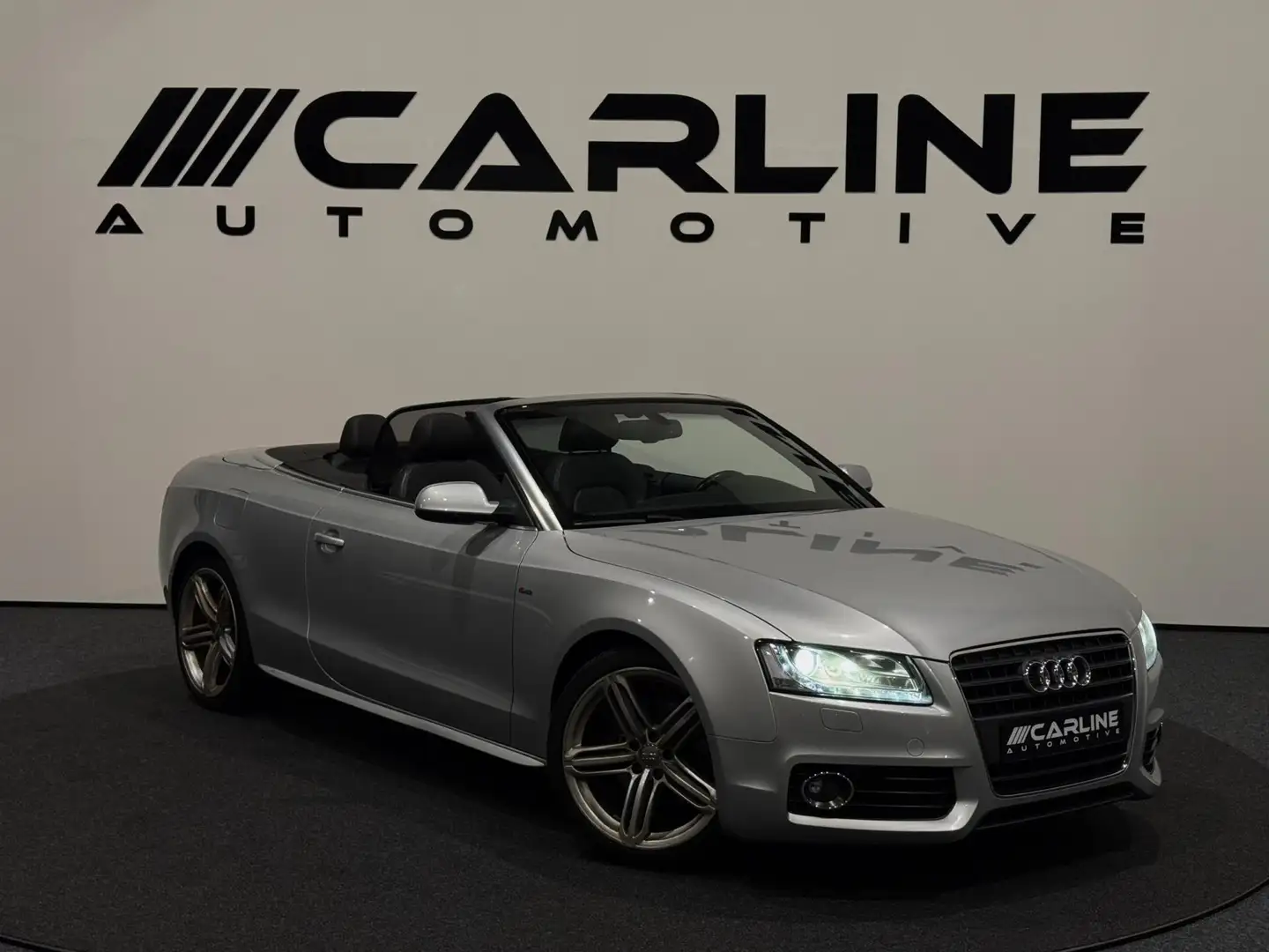 Audi A5 Cabriolet 2.0 TFSI 2X S-LINE LEDER NAVI ELEK PAKKE Gris - 1