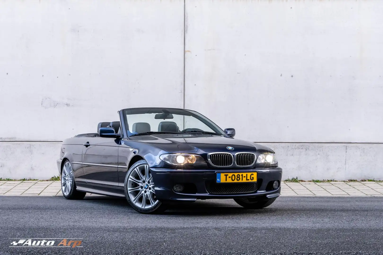 BMW 320 3-serie Cabrio 320Ci M-sport BMW 3-serie Cabrio 32 Bleu - 1