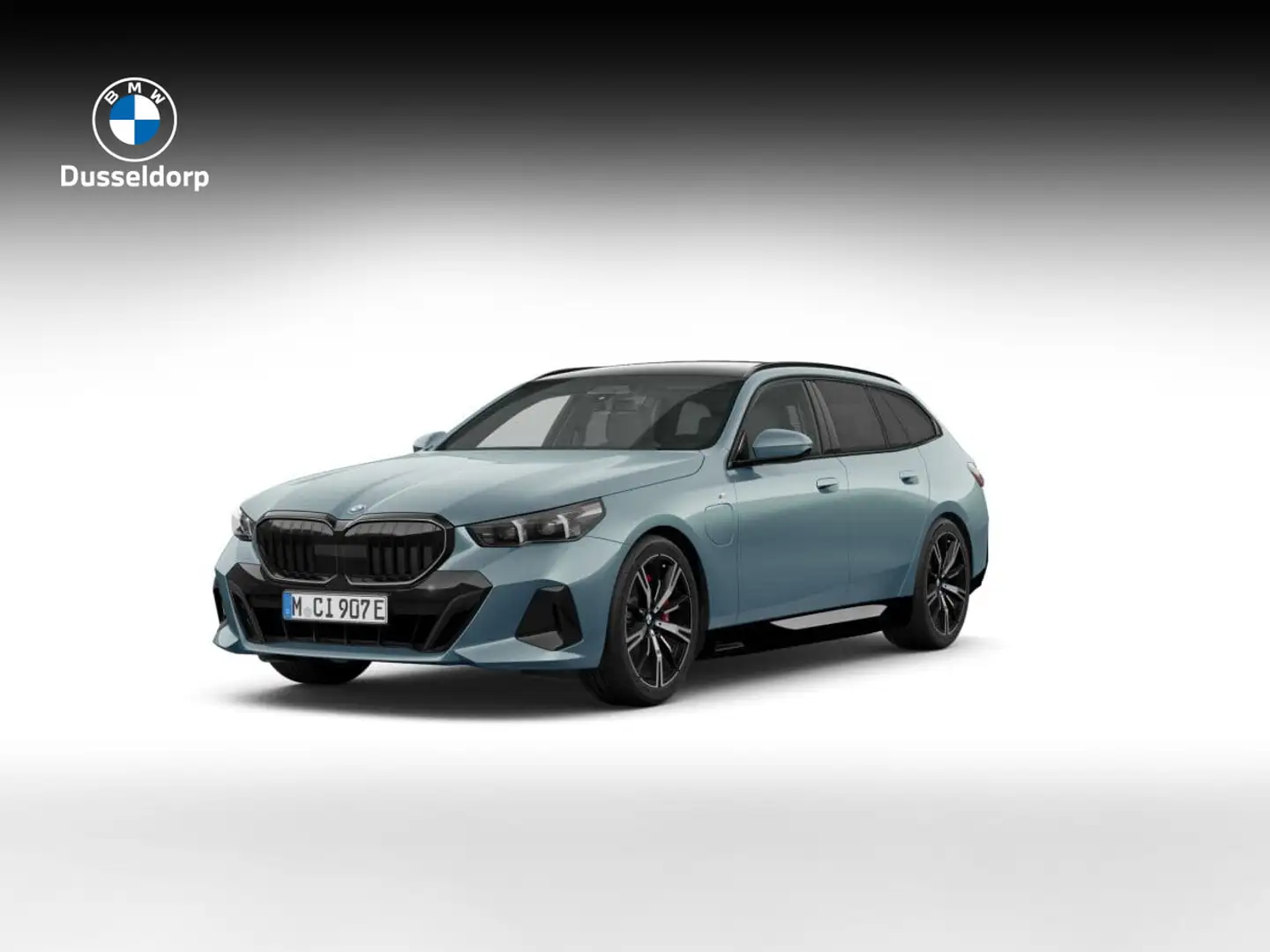 BMW 530 5 Serie Touring 530e Green - 1